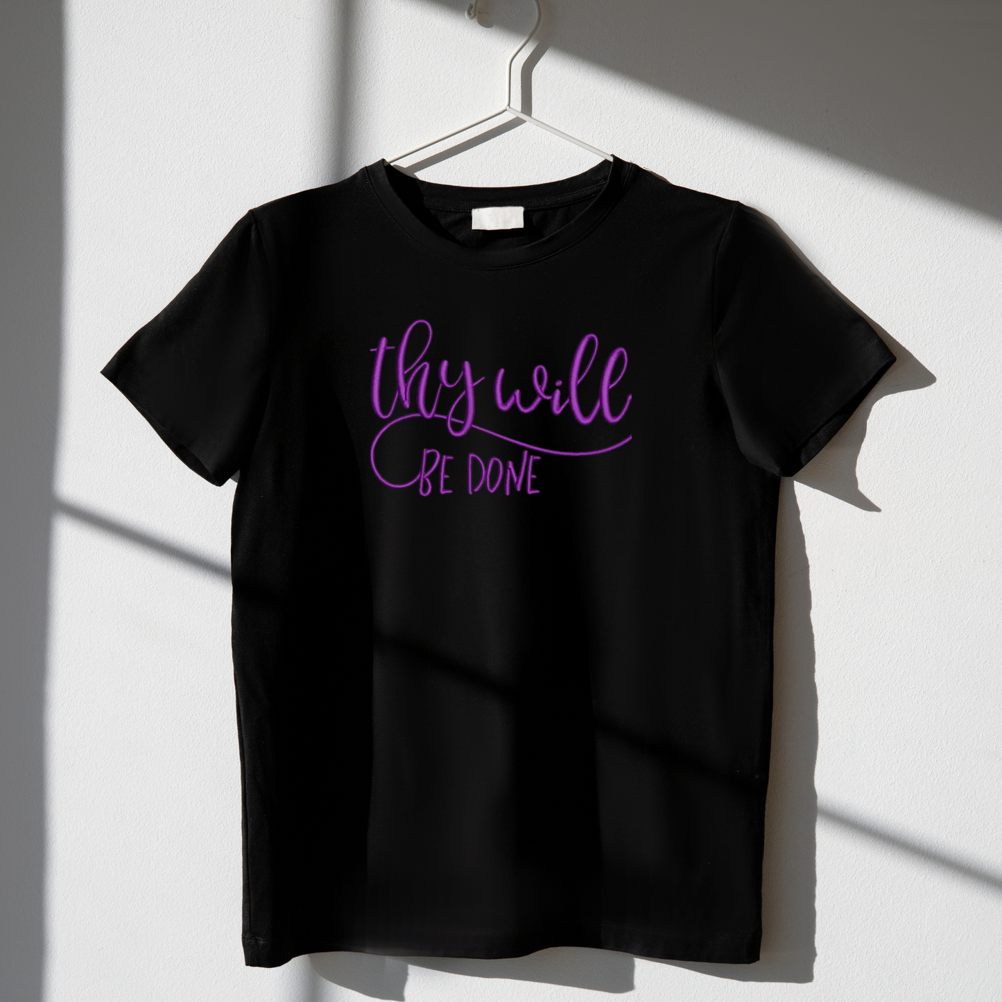 Thy will be done embroidery