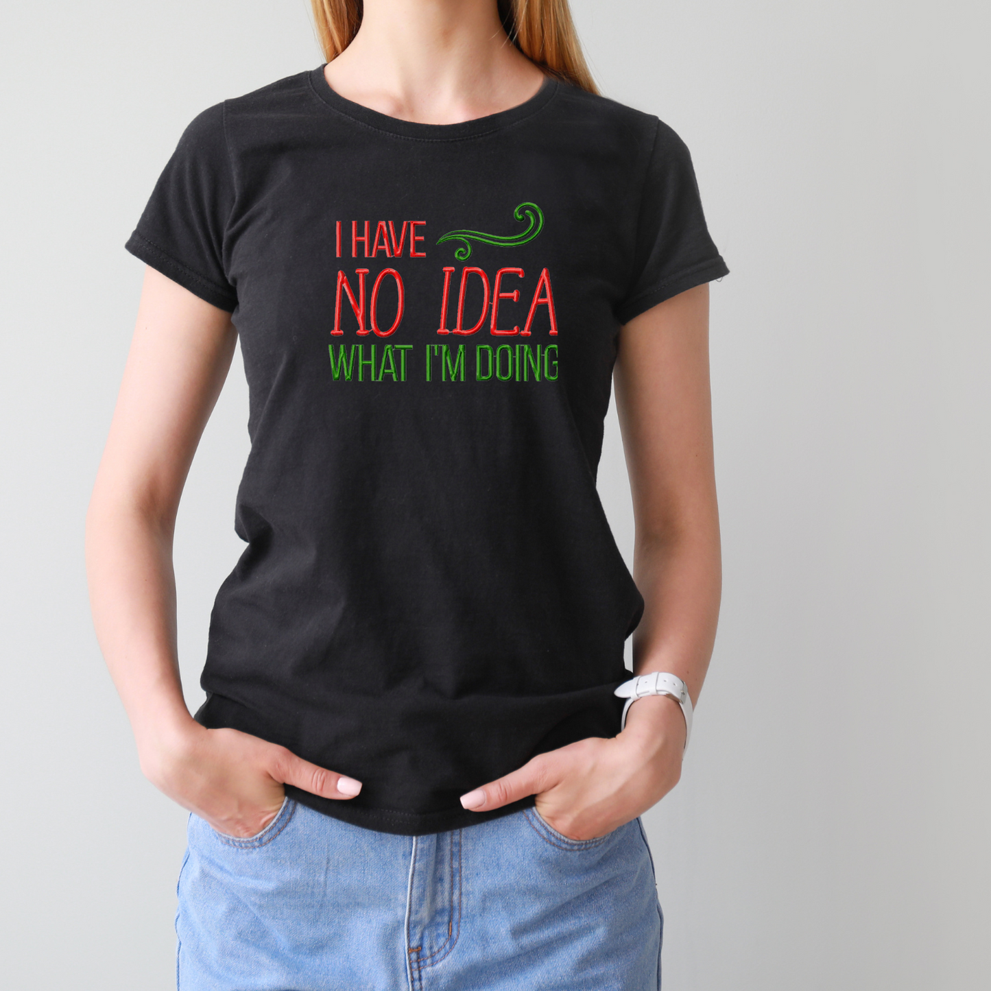 I have no idea what i'm doing embroidery